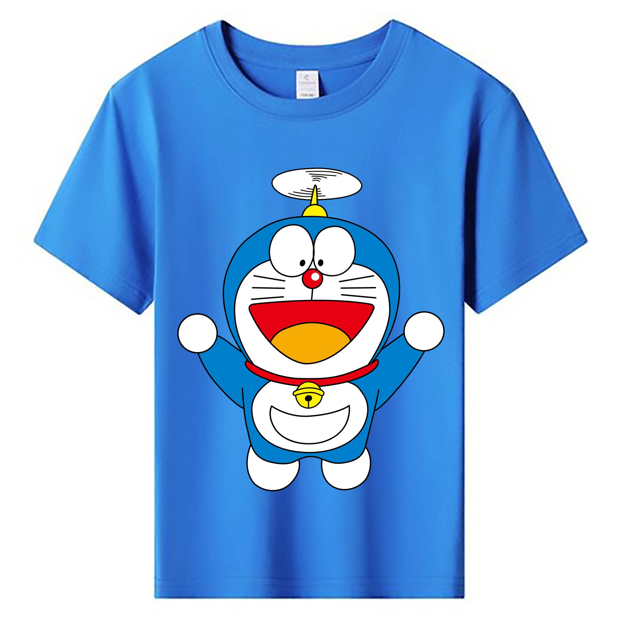 （画像用） ドラえもん Doraemon 綿100％キッズTシャツ（フロントプリント）